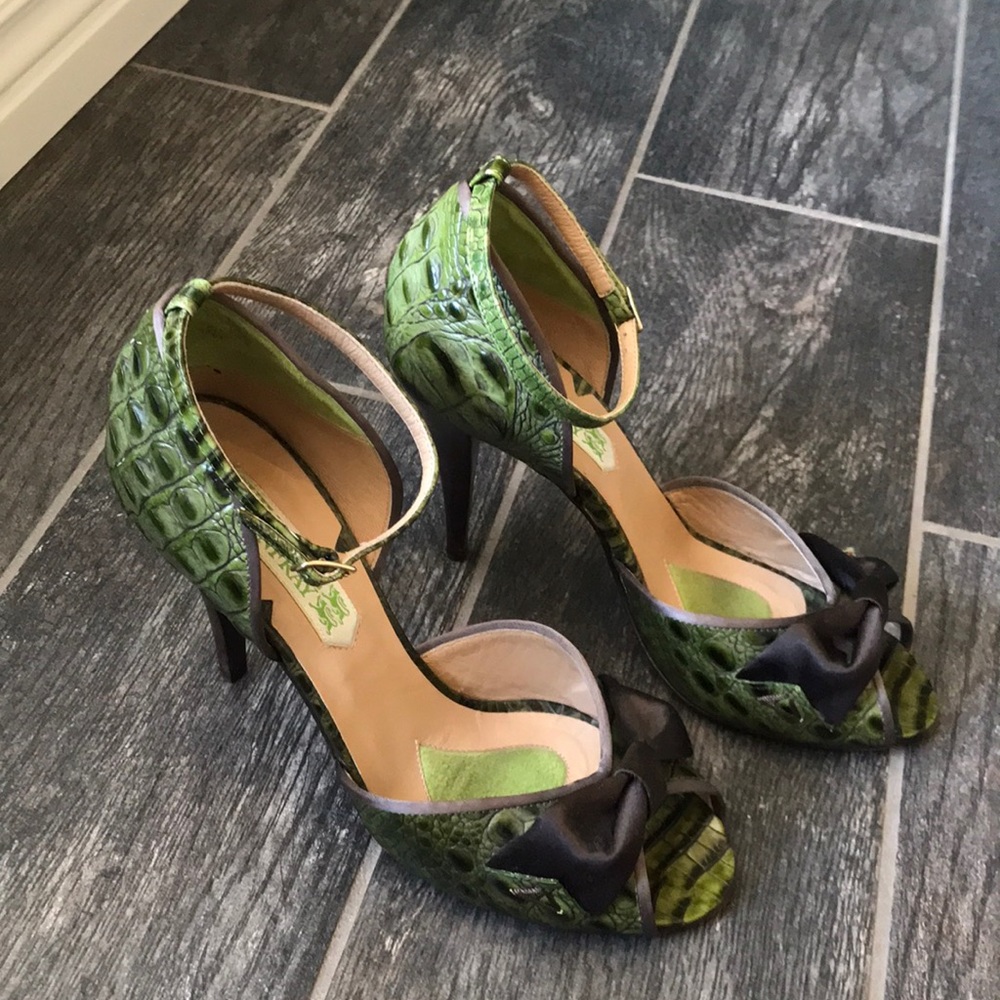 Guillaume Hinfray Open Toe Heels
